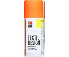 Marabu Neon Oranžinė Tekstilės Dažai Purškiami 150ml