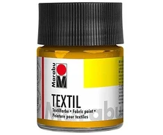 Marabu Textil dažai audiniams, 50ml, geltoni