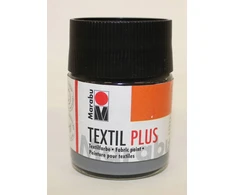 Marabu Textil Plus dažai audiniams, 50ml, pilki, tamsiems audiniams