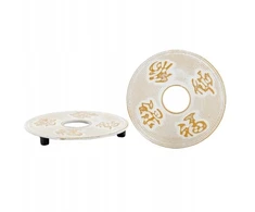 Marco Polo Sj Ketaus stovas kremui ir auksiniam ąsotiui 13 cm arbatai ir arbatai