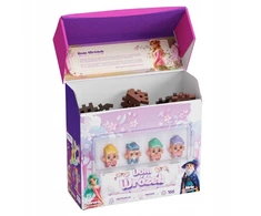 MARIOINEX MINI VAFLĖS PRINCESĖS KONSTRUKCINIAI BLOKELIAI 166 ELEMENTŲ FAIRY HOUSE 6+