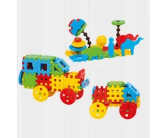 MARIOINEX SOFT DEVELOPING BLOCKS 100 2D 3D ELEMENTŲ RINKINĖJE MAŠE