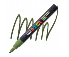 Uni Mitsubishi Pencil Markeris Posca PC-3M Nr.7, žalias