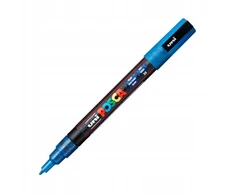 Uni Markeris Posca PC-3ML L33, mėlynas
