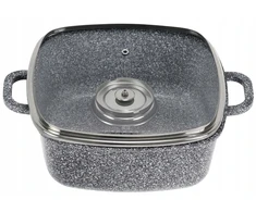 Marmurinis puodas / kepimo puodas 2,8L / 20cm HOFFNER