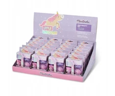 Aquarius MARTINELIA Little Unicorn kosmetikos rinkinys vaikams, 1 nagų lakas, 2 lūpų blizgis (violėtinis)