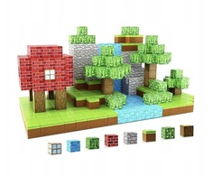 Martius MINECRAFT MAGNETINIAI BLOKAI DIDELI KONSTRUKCINIŲ 100 ELEMENTŲ RINKINYS