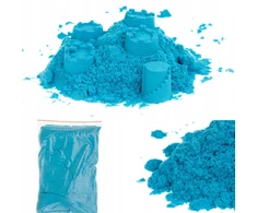 Martom KINETINIS MAGICINIS SMĖLIS 1KG SANDLINE SPALVOS MĖLYNAS SMĖLĖLIS