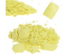 Martom KINETINIS MAGIŠKAS SMĖLIS 1KG SANDLINE SPALVOS GELTONO SMĖLIŲ AKCIJA