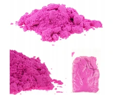 Martom KINETINIS MAGIŠKAS SMĖLIS 1KG SANDLINE COLOR RAUŽIOS PLASTIKOS AKCIJA