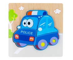 Martom MEDINIAI KALULAI MOKYMOSI DĖLĖS DĖLĖS FIGŪRĖS MONTESSORI POLICIJOS AUTOMOBILIAI
