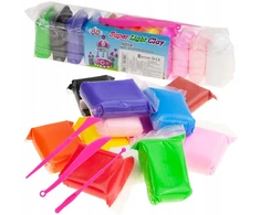 Martom PUTO PLASTICINE SENSO POLYMER MOLIS PUTOPLASTIKA MASĖ 12 Vnt.