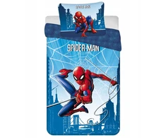 MARVEL Spider-Man DWUSTRONNA, bawełniana pościel na zamek 140x200 cm