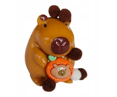 Mas Tex Gniotek KAPIBARA MOCHI antistresinis sensorinis STICKY smėlio spalvos SQUISHY 6 cm