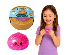 Mas Tex Squishy Dumpling Squishy Dumpling vaivorykštė, antistresinis, sensorinis ir ADHD, 6 cm