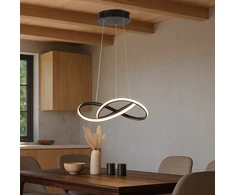 Masterled Lampa Sufitowa Wisząca Żyrandol LED Plafon 4000K balta neutralny nowoczesny