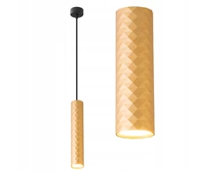 Pakabinamas šviestuvas Masterled LAMPA WISZĄCA GU10 oprawa sufitowa żyrandol Aluminiowa Złota