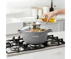 Masterpan Marmurinis puodas 20 cm, 2,5L su dangteliu ir Aroma Knob sistema