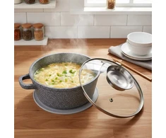 Masterpan Marmurinis puodas 20 cm, 2,5L su dangteliu ir Aroma Knob sistema