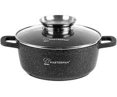 Masterpan Marmurinis puodas 26 cm, 5,5L su dangteliu ir Aroma Knob sistema