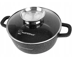 Masterpan Marmurinis puodas 26 cm, 5,5L su dangteliu ir Aroma Knob sistema
