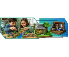 MAT Group Pixel Blocks 200 vnt Magnetiniai kubeliai Modulio Pasaulio Konstrukcija