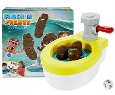 Mattel SMAGINIS ĮGŪDŽIŲ ŽAIDIMAS BLOKUOTAS TUALETAS skraidantis kakas, žaidimas vaikams +5