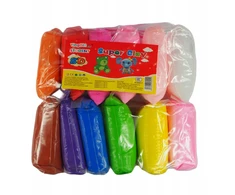 Maxsell 12 vnt plastikinis DOYCLAY sensorinis spalvingas kūrybinis porolonas
