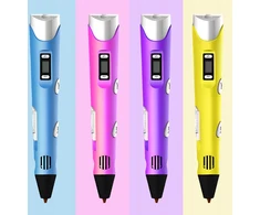 Maxsell 3D RAŠIKLIS VAIKAMS 3D SPAUSDINTUVAS MAGICAL 3D PEN + RETRILIAI 210 METRU