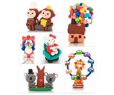 MAXSELL PLASTICINE FOAM POLYMER CAY CAY 96 vnt
