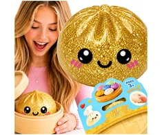 MAXSELL SQUISHY KOLDULINIAI MYSTERY ANTISTRESINIAI GLITTER SQUEEZE