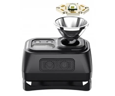 Maxtech Galingas LED priekinis žibintas, Atsparus vandeniui, 220 lm Kaktai, galvai, USB, Pro lempa