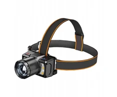 Maxtech Vandeniui atsparus LED priekinis žibintas Priekinis žibintas 700 lm diapazonas 210 m USB-C