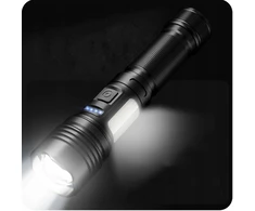 Maxvision GALINGAS POLICIJOS ILMO ATSTOVIMO LED BIRŠINYS 1700m. USB-C MAITINIMO BANKAS 35W+COB