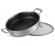MAŽAI PLIENINIS PUODAS SU NELIPANIA DANGA MEDUS 24cm 3,2L