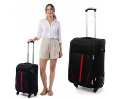 Mažas kelioninis lagaminas L audinio TRAVEL BAG RGL