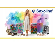 Mažas lagaminas Saxoline Rainbow S