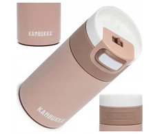 Mažas termosinis puodelis KAMBUKKA ETNA CINNAMON TRAVEL kavai ir arbatai, 300 ml.