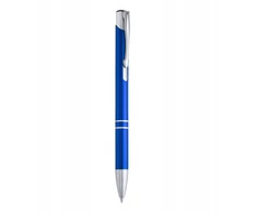 M&amp;C 10x Aliumininiai rašikliai su Jumbo kasetėmis, mėlyni