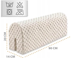 MDesign ZABEZPIECZENIE KRAWĘDZI ŁÓŻKA DLA ŁÓŻECZKA DZIECIĘCEGO 90 CM