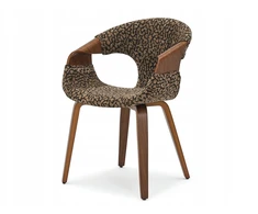 Mebel Partner ERGONOMINĖ KĖDĖ, MINŠTA LEOPARDŲ DĖMĖMIS