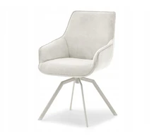 Mebel Partner PATOGI ŠVIESOS LAIDŲ KĖDĖ ANT SUKIMOS ŠVIESOS KOJELĖS LAOMI ŠVIESI BEIGE