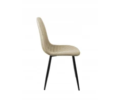 Meble Moskała SKANDINAVIŠKĖ MINŠTĖ KĖDĖ VIRTUVĖS VALGOMUI BEIGE BEIGE NR. 8 EVA