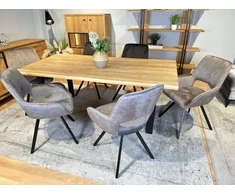 Meblomoda Portland pasukama kėdė, Vogue 13 audinys, tamsiai mėlyna, su grąžinimo mechanizmu