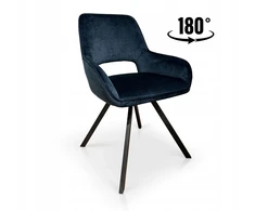 Meblomoda Portland pasukama kėdė, Vogue 13 audinys, tamsiai mėlyna, su grąžinimo mechanizmu