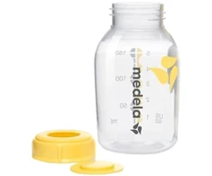 Medela 1x Pieno laikymo buteliukas su spauda 150ml