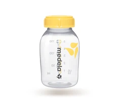 Medela 1x Pieno laikymo buteliukas su spauda 150ml