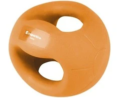 Medicininis kamuolys su rankenomis inSPORTline GrabMe 2kg