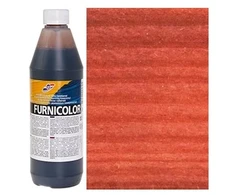 Medienos beicas RILAK FURNICOLOR Nr.3, raudonos spalvos, 1 l