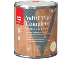 Medienos dažyvė TIKKURILA VALTTI PLUS COMPLETE, šilko matiniai, šviesaus ąžuolo sp., 0,75 l